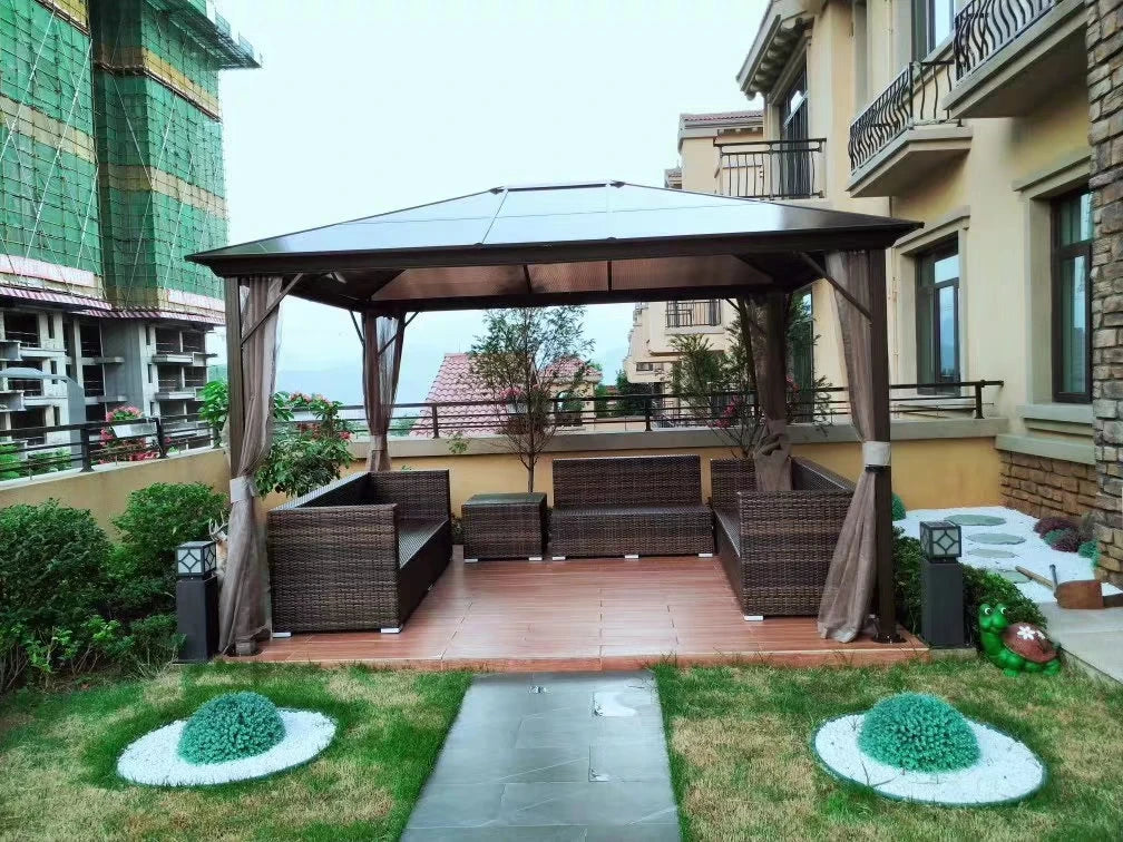 Hanging Outdoor Garden Patio Swing Chair Metal Patio Swing with Canopy Garden Furniture