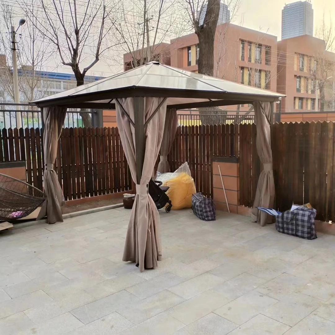 Hanging Outdoor Garden Patio Swing Chair Metal Patio Swing with Canopy Garden Furniture
