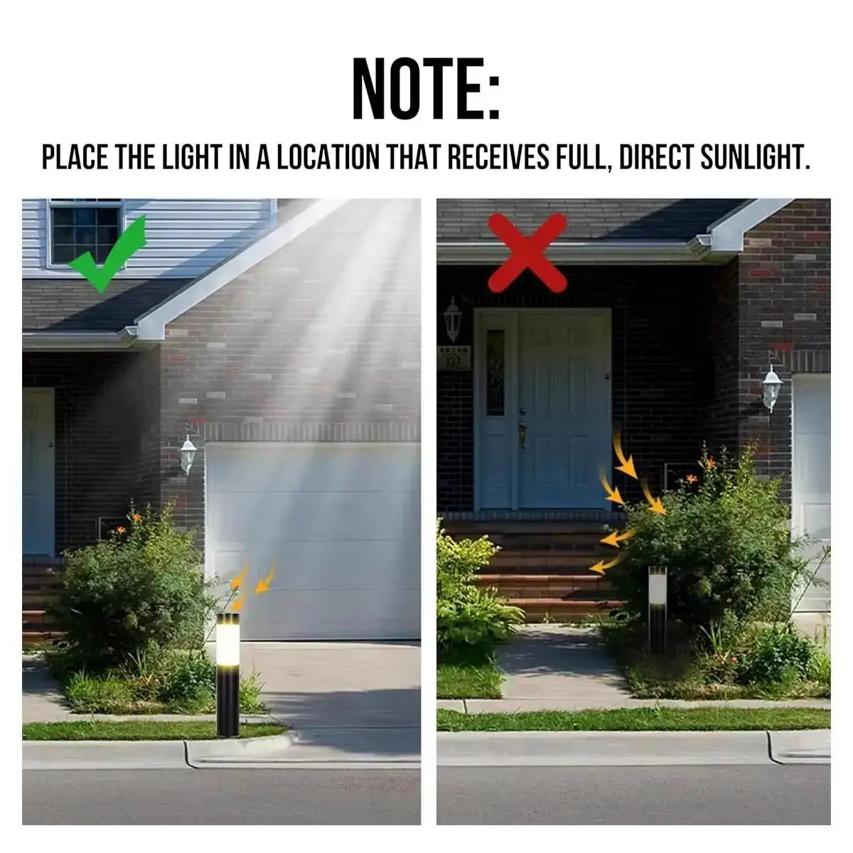Cylindrical Garden Solar Light Dusk To Dawn Street Lights Garden Solar Powered Outdoor Waterproof Lamp Cool White Bulb Warm