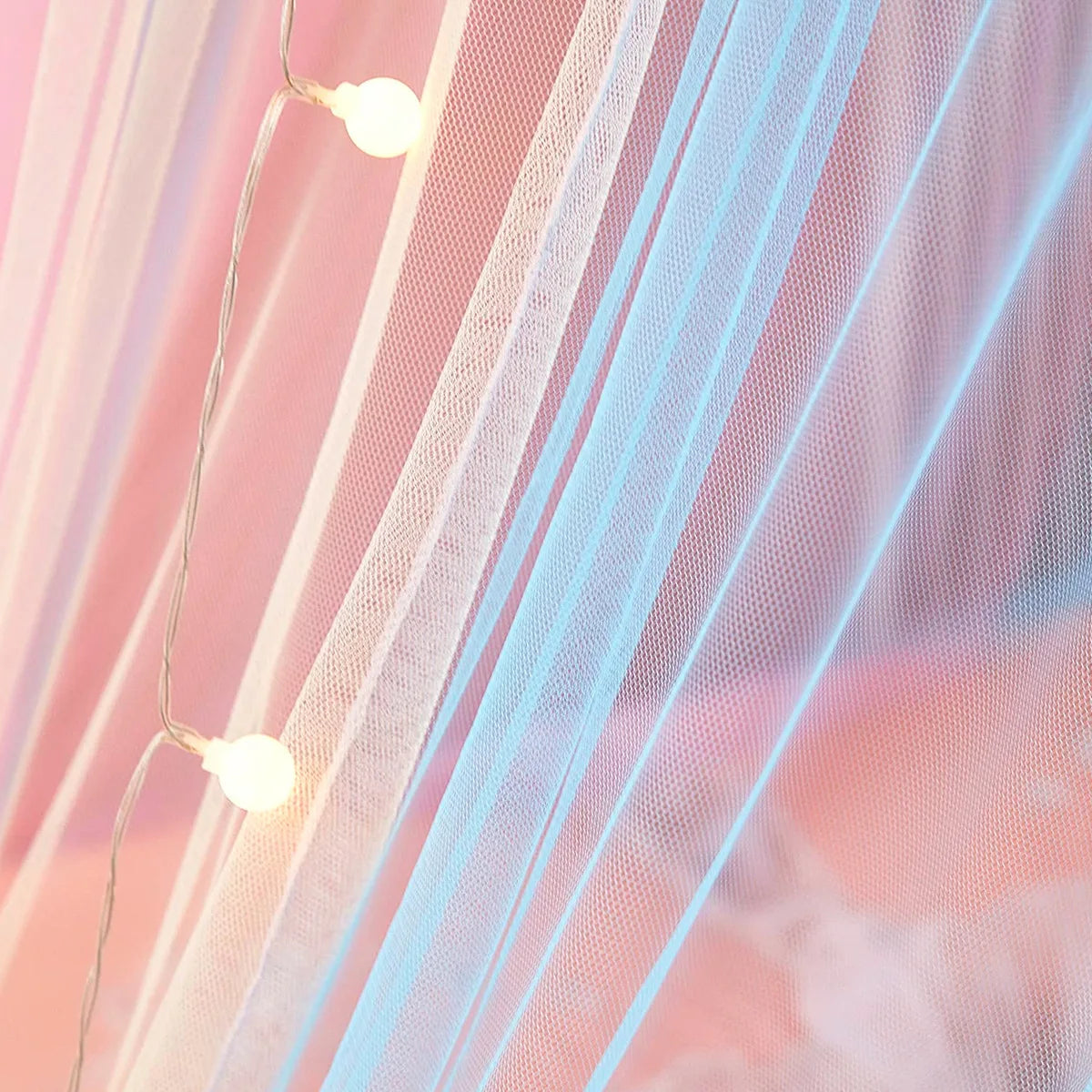 Baby Bedroom Curtain Nets Dome Rainbow Princess Mosquito Net for Crib Newborn Infants Bed Canopy Tent Kids Bedding Room Decor