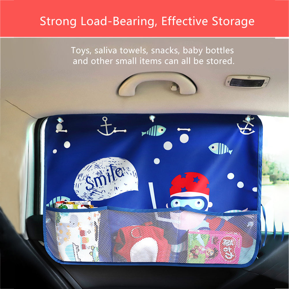 Car Sun Shade UV Protection For Kids Children Front Back Windshiel Curtain Side Window Adjustable Styling Auto Sunshade Summer