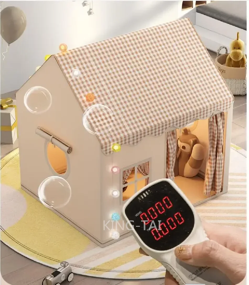 Child Small House Folding Playtent Kid Toy Tent Princess Girl Castle Play House Baby Tent Not include light Ball Chrismas Gift