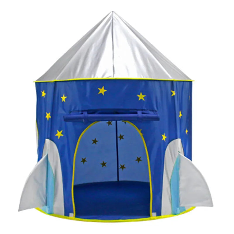 Children's Tent Portable Foldable Folding Play Tent Baby Play House Large Girls Princess Prince Castle Outdoor Toy Kid Boy Gift