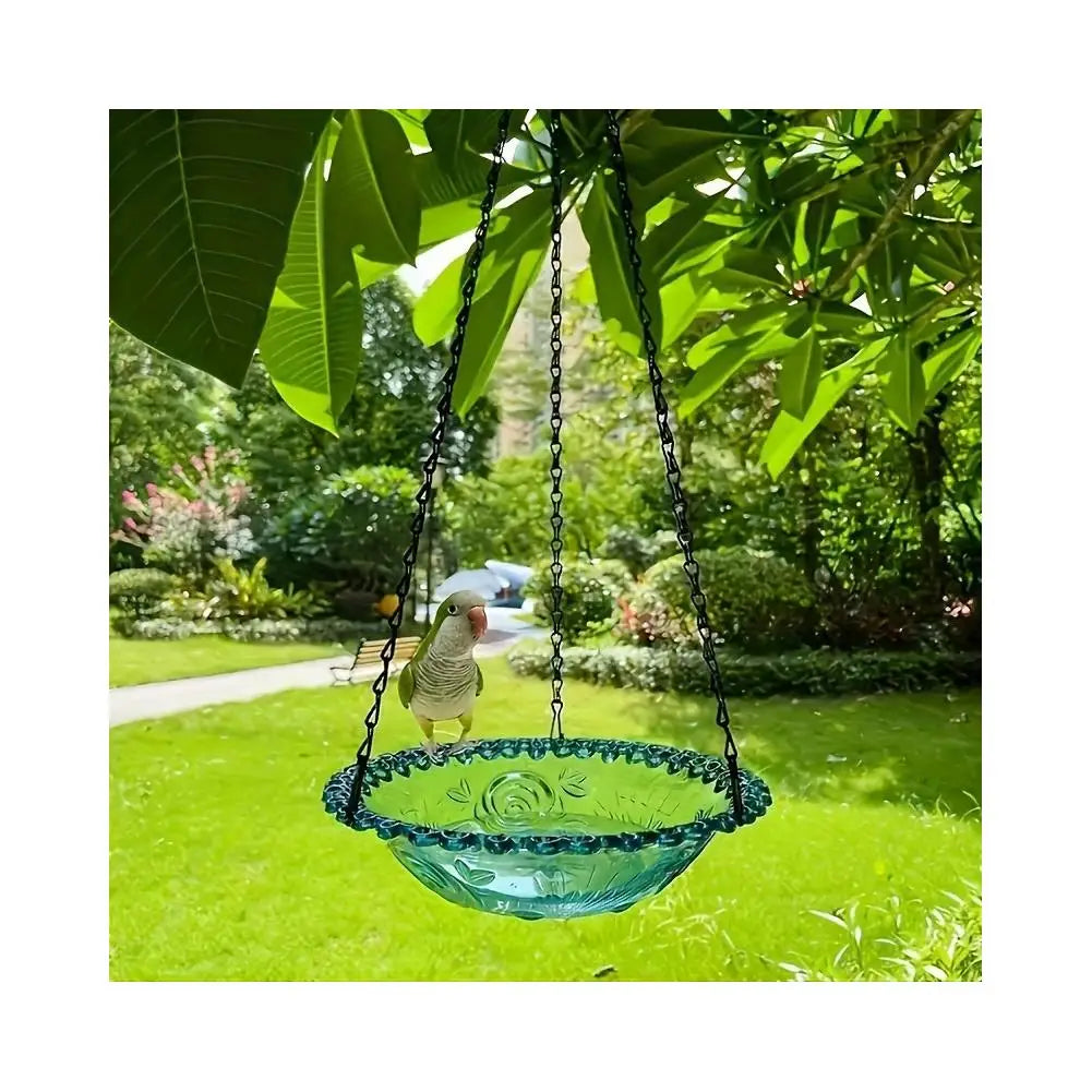 Bird Feeder Outdoor Hanging Bird Feeder Pendant Decoration Bird Bathtub Garden Courtyard Decoration Current Bathroom Feeder
