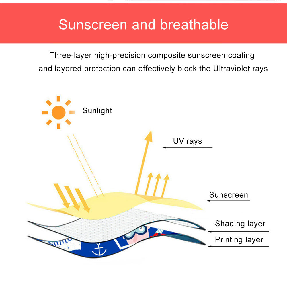 Car Sun Shade UV Protection For Kids Children Front Back Windshiel Curtain Side Window Adjustable Styling Auto Sunshade Summer