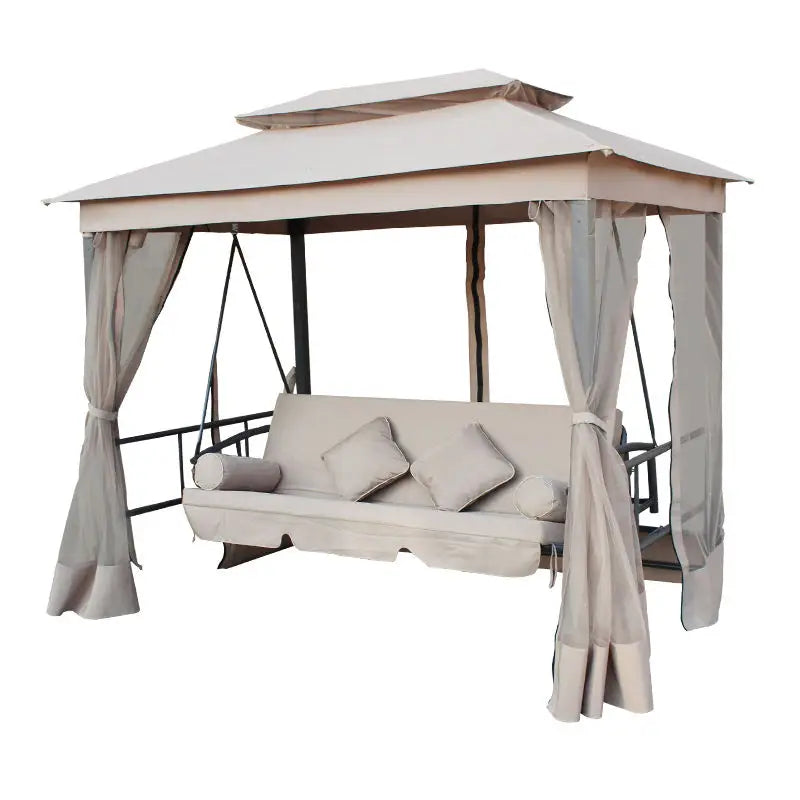Hanging Outdoor Garden Patio Swing Chair Metal Patio Swing with Canopy Garden Furniture