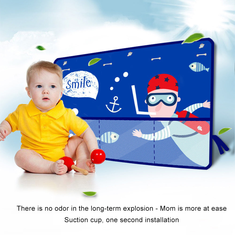 Car Sun Shade UV Protection For Kids Children Front Back Windshiel Curtain Side Window Adjustable Styling Auto Sunshade Summer