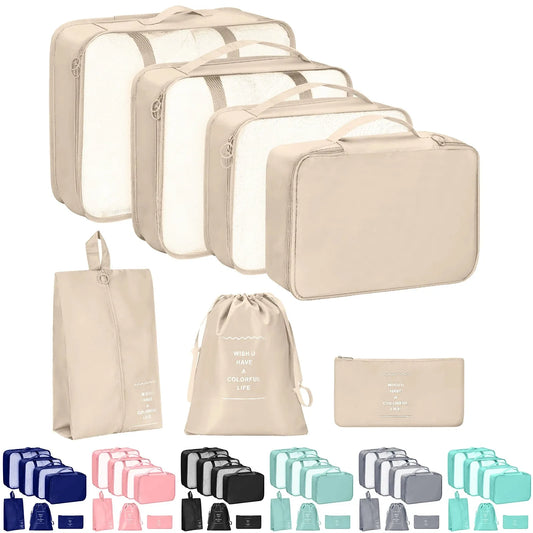Travel Set Storage Bags Clothes Digital Toiletries Shoes Organizer bag Student Dormitories Clothing Sorting Bags Packing Cubes