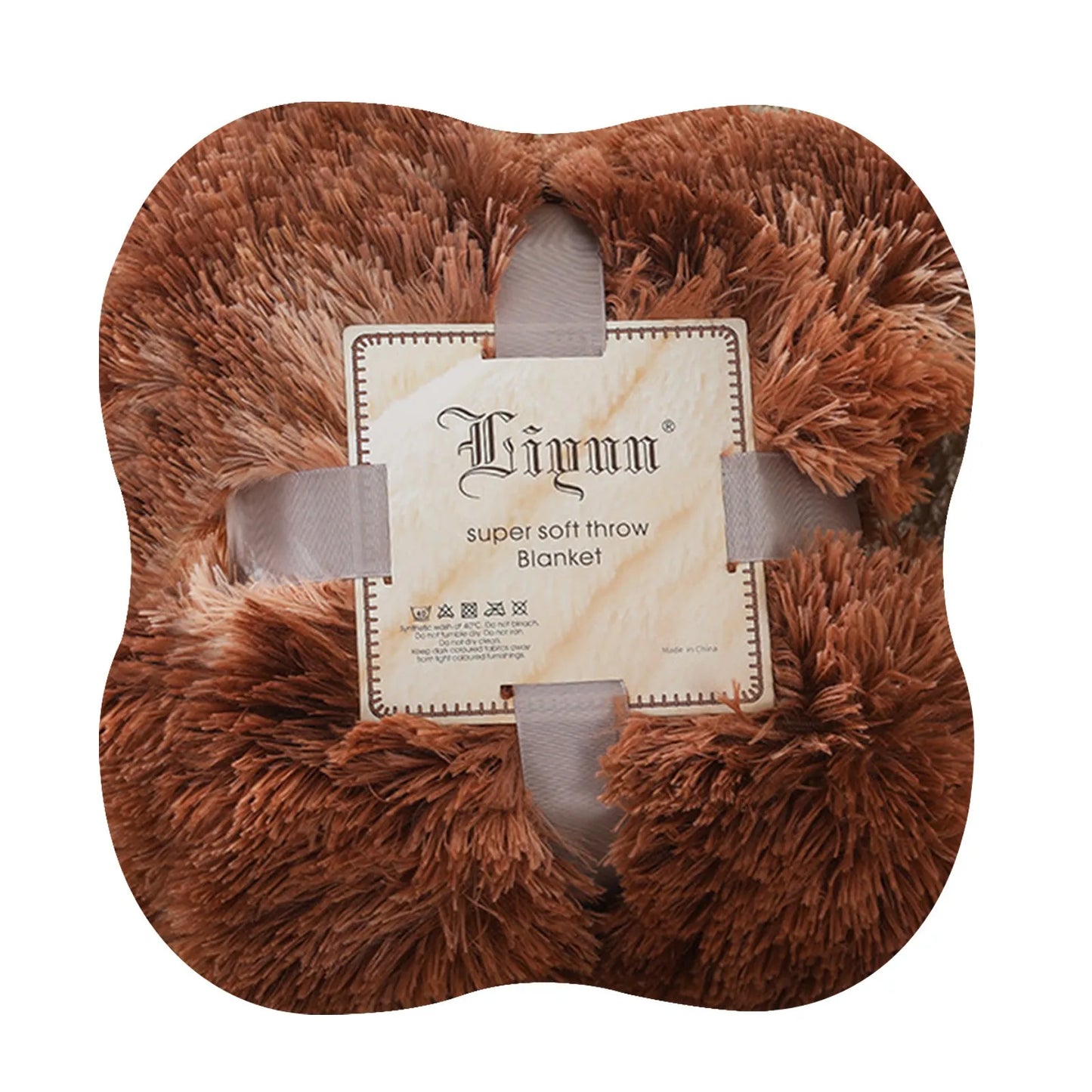 Large Flannel Throw Blanket Long Shaggy Plush Blanket For Couch Sofa Bed Winter Warm Soft Fluffy Faux Fur Bedspread Multi Colors