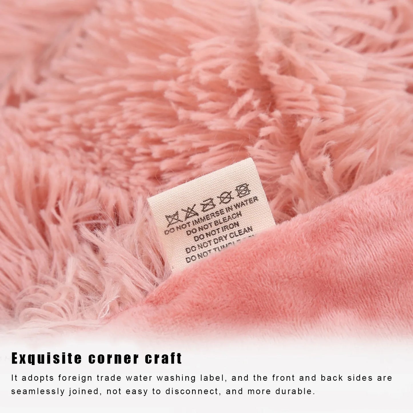 Large Flannel Throw Blanket Long Shaggy Plush Blanket For Couch Sofa Bed Winter Warm Soft Fluffy Faux Fur Bedspread Multi Colors