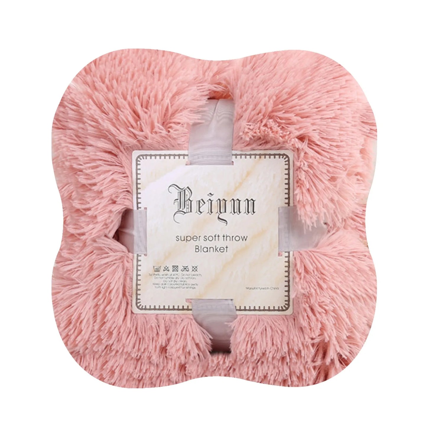 Large Flannel Throw Blanket Long Shaggy Plush Blanket For Couch Sofa Bed Winter Warm Soft Fluffy Faux Fur Bedspread Multi Colors