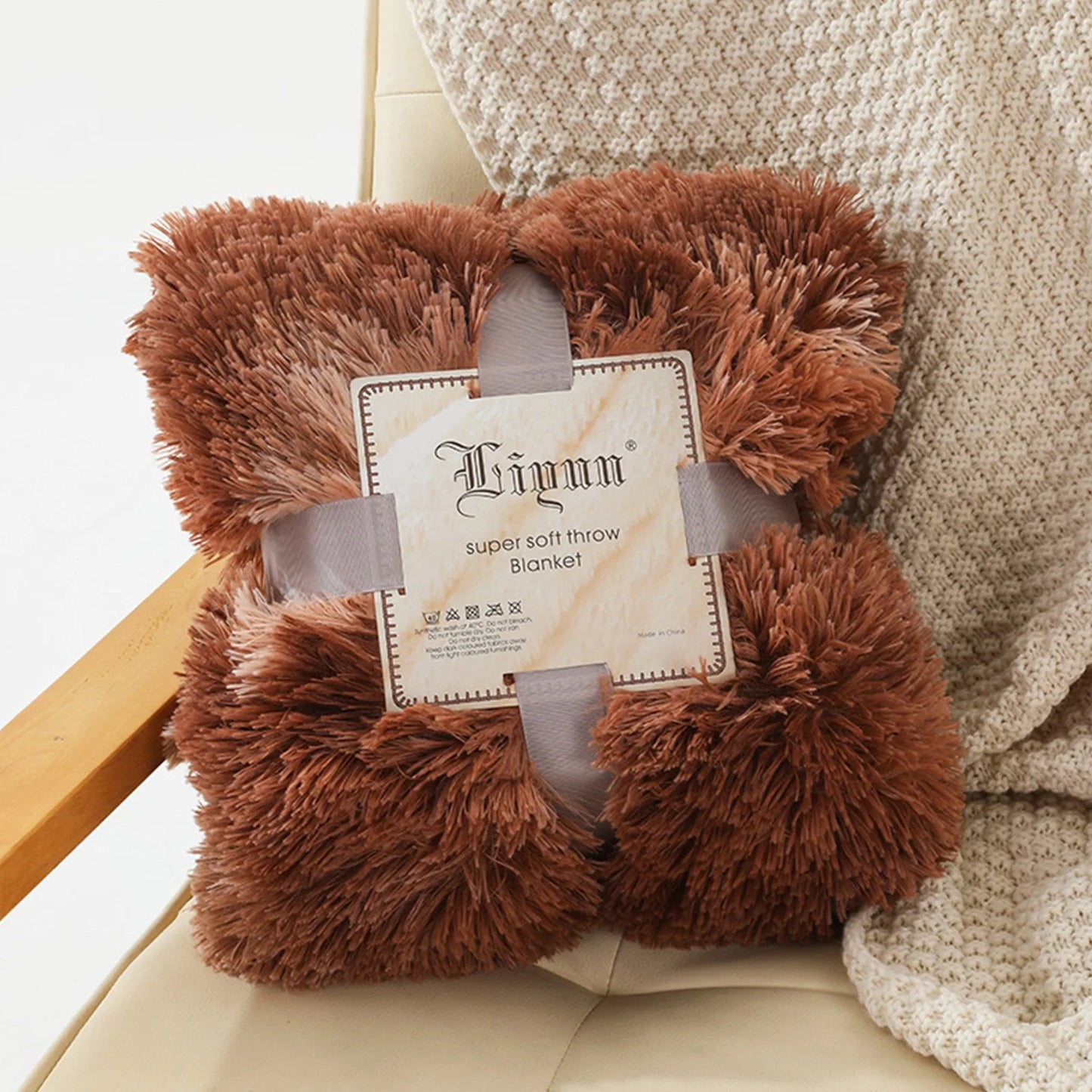 Large Flannel Throw Blanket Long Shaggy Plush Blanket For Couch Sofa Bed Winter Warm Soft Fluffy Faux Fur Bedspread Multi Colors