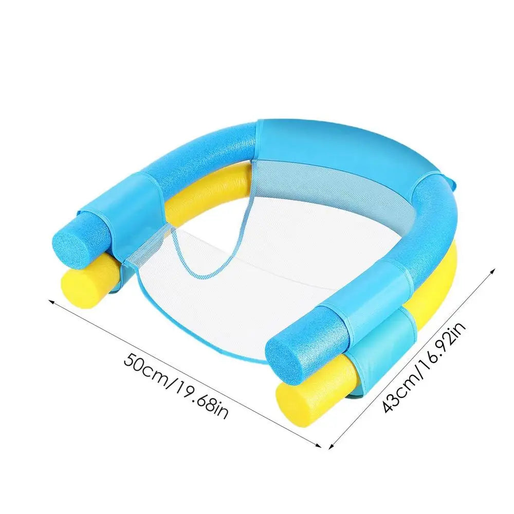 Water Floating Bed Chair Inflatable Pool Multifunctional polyester Floating Hammock Detachable Design Suitable for Adults