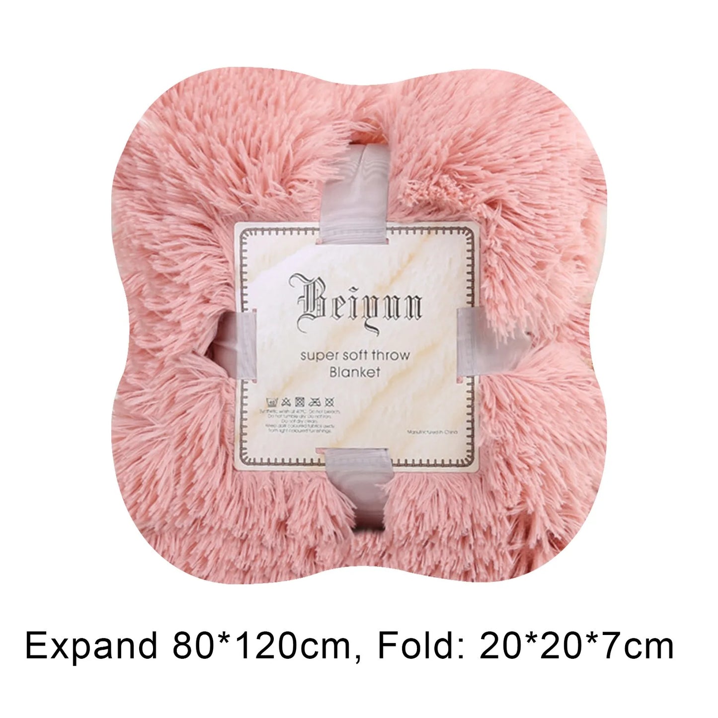 Large Flannel Throw Blanket Long Shaggy Plush Blanket For Couch Sofa Bed Winter Warm Soft Fluffy Faux Fur Bedspread Multi Colors