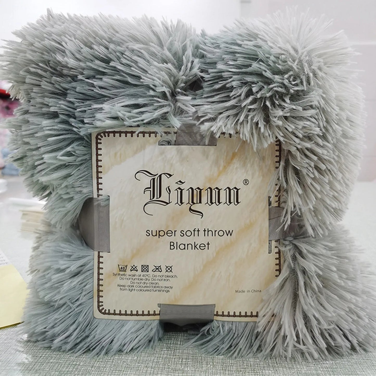 Large Flannel Throw Blanket Long Shaggy Plush Blanket For Couch Sofa Bed Winter Warm Soft Fluffy Faux Fur Bedspread Multi Colors