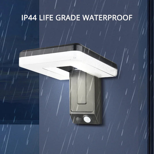 Outdoor foldable solar wall light LED garden garden atmosphere decoration human body induction waterproof street light