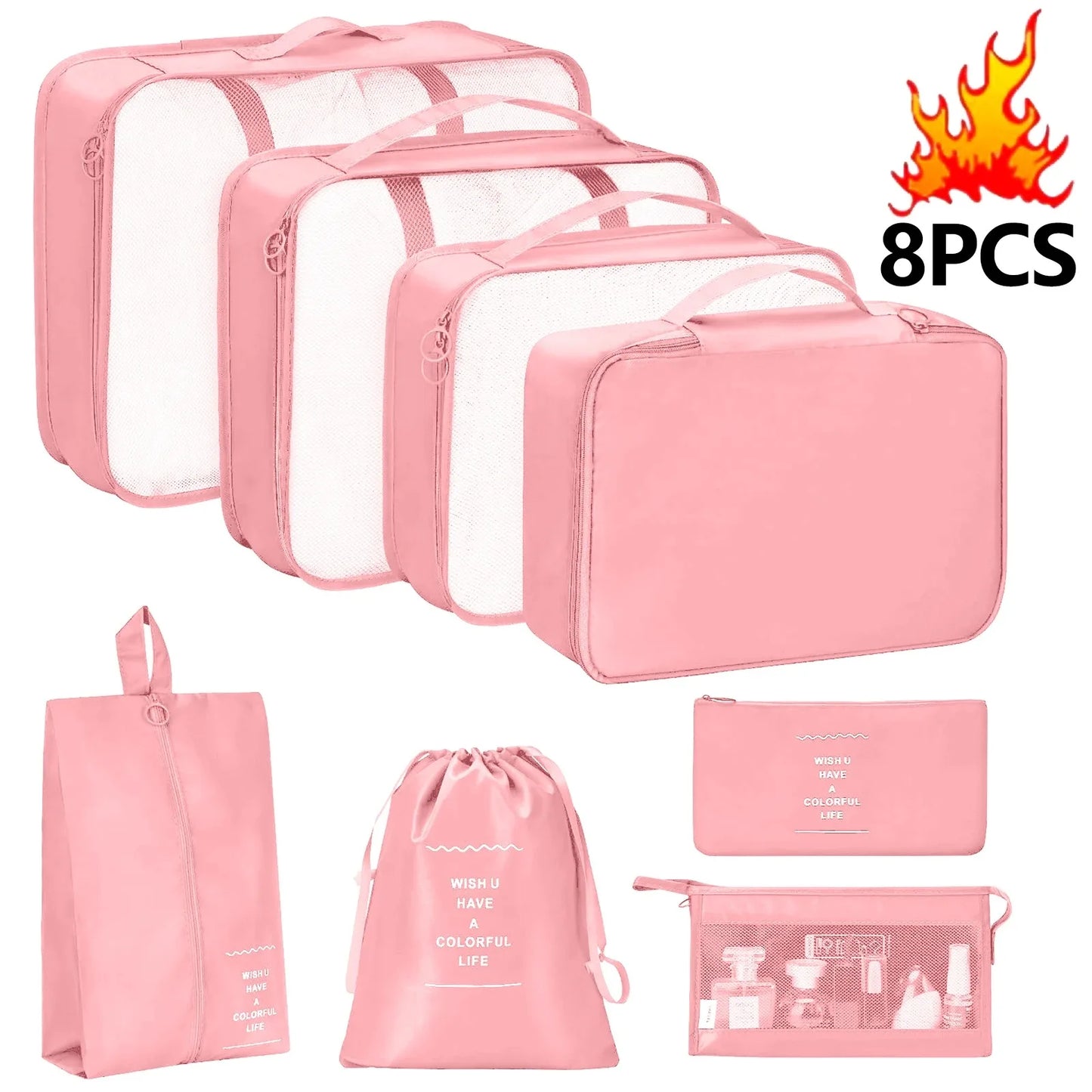 Travel Set Storage Bags Clothes Digital Toiletries Shoes Organizer bag Student Dormitories Clothing Sorting Bags Packing Cubes
